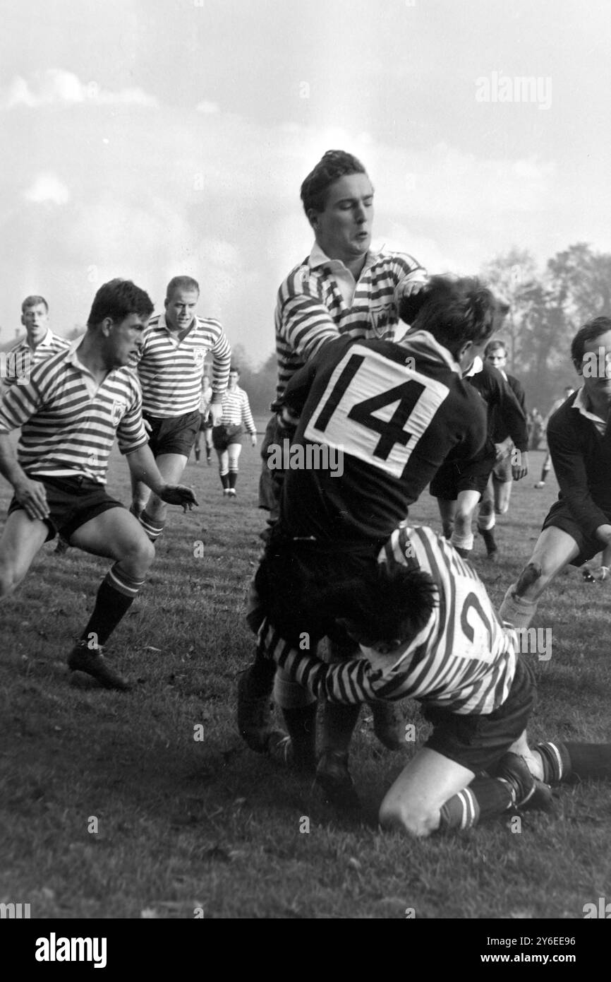 Rugby players in action hi-res stock photography and images Rugby players in action hi-res stock photography and images