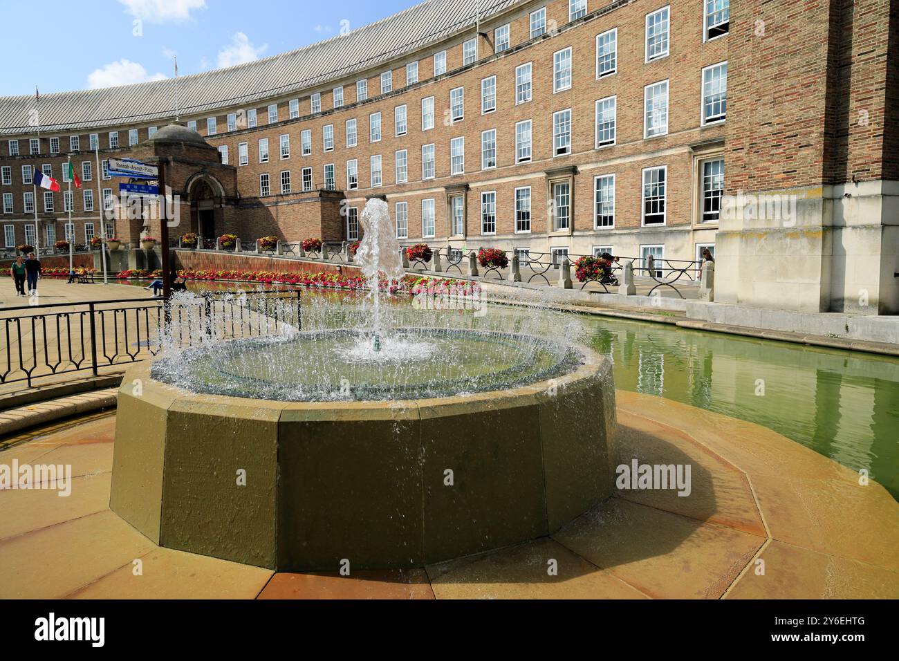 Bristol City Council Building, College Green, Bristol. Stock Photo