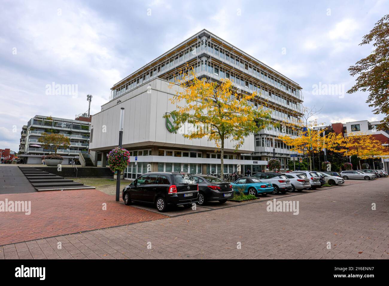 Elegantes Stadt An Der Ems In Nordrhein Westfalen Bild