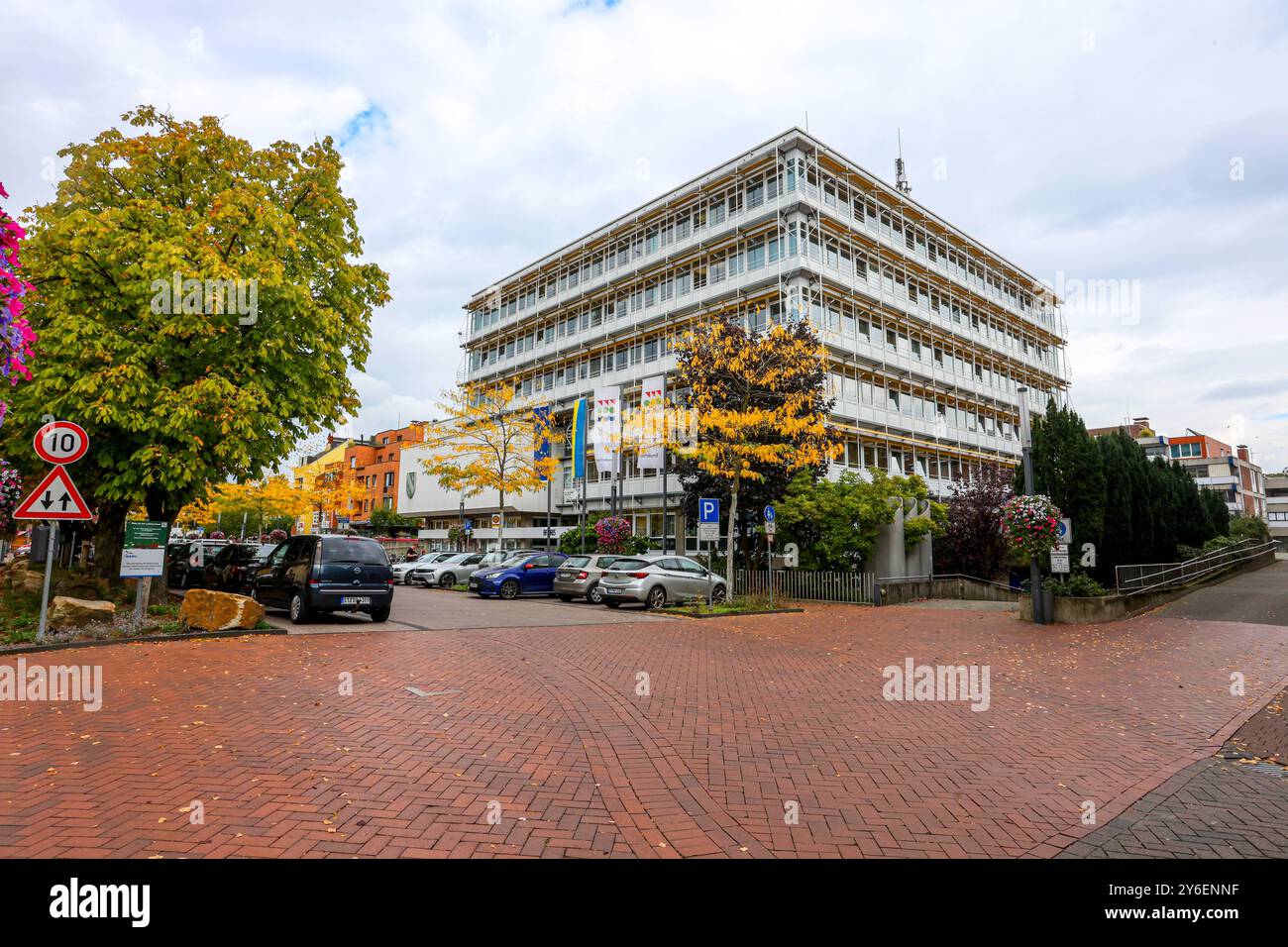 Elegantes Stadt An Der Ems In Nordrhein Westfalen Bild