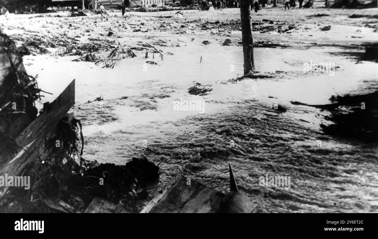 Swollen river Black and White Stock Photos & Images - Alamy