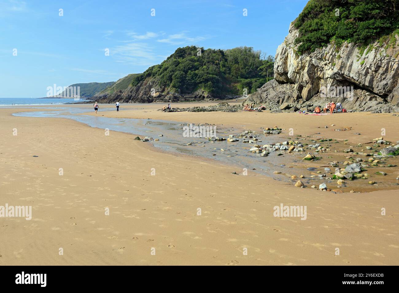 Gower peninsula british beaches hi-res stock photography and images - Alamy