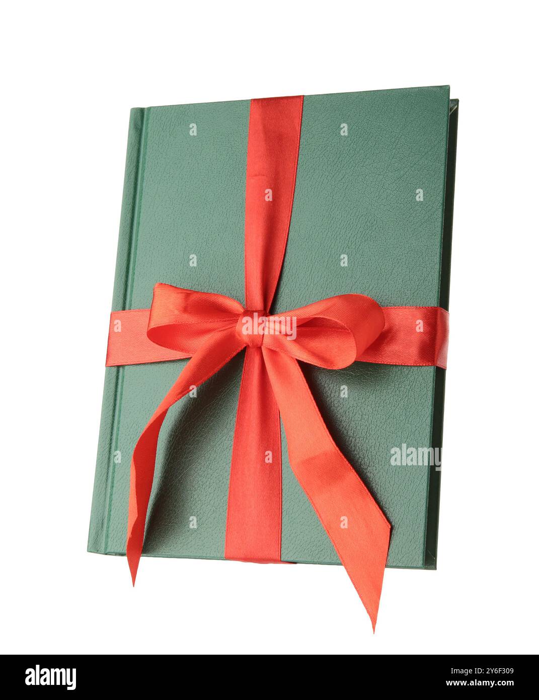 Book tied green ribbon hi-res stock photography and images - Alamy