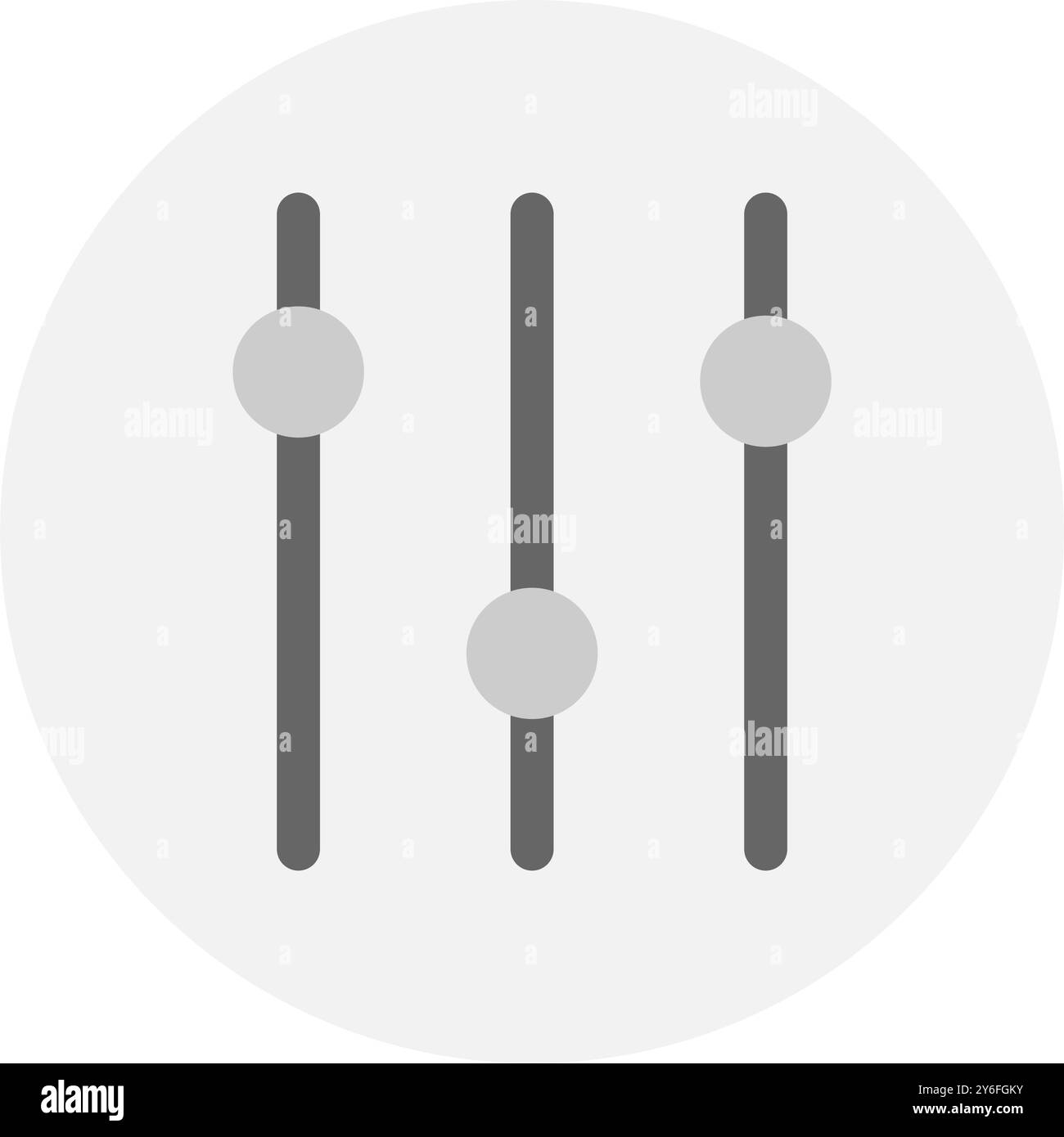 Sound control audio equalizer icon Stock Vector Image & Art - Alamy