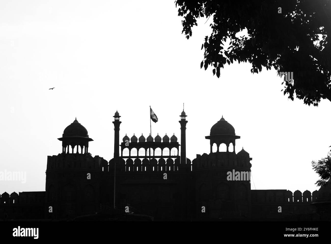 Indian national flag Black and White Stock Photos & Images - Alamy