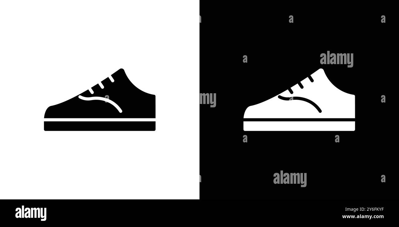 Men Shoes Icon set in thin line outline style and linear vector sign ...