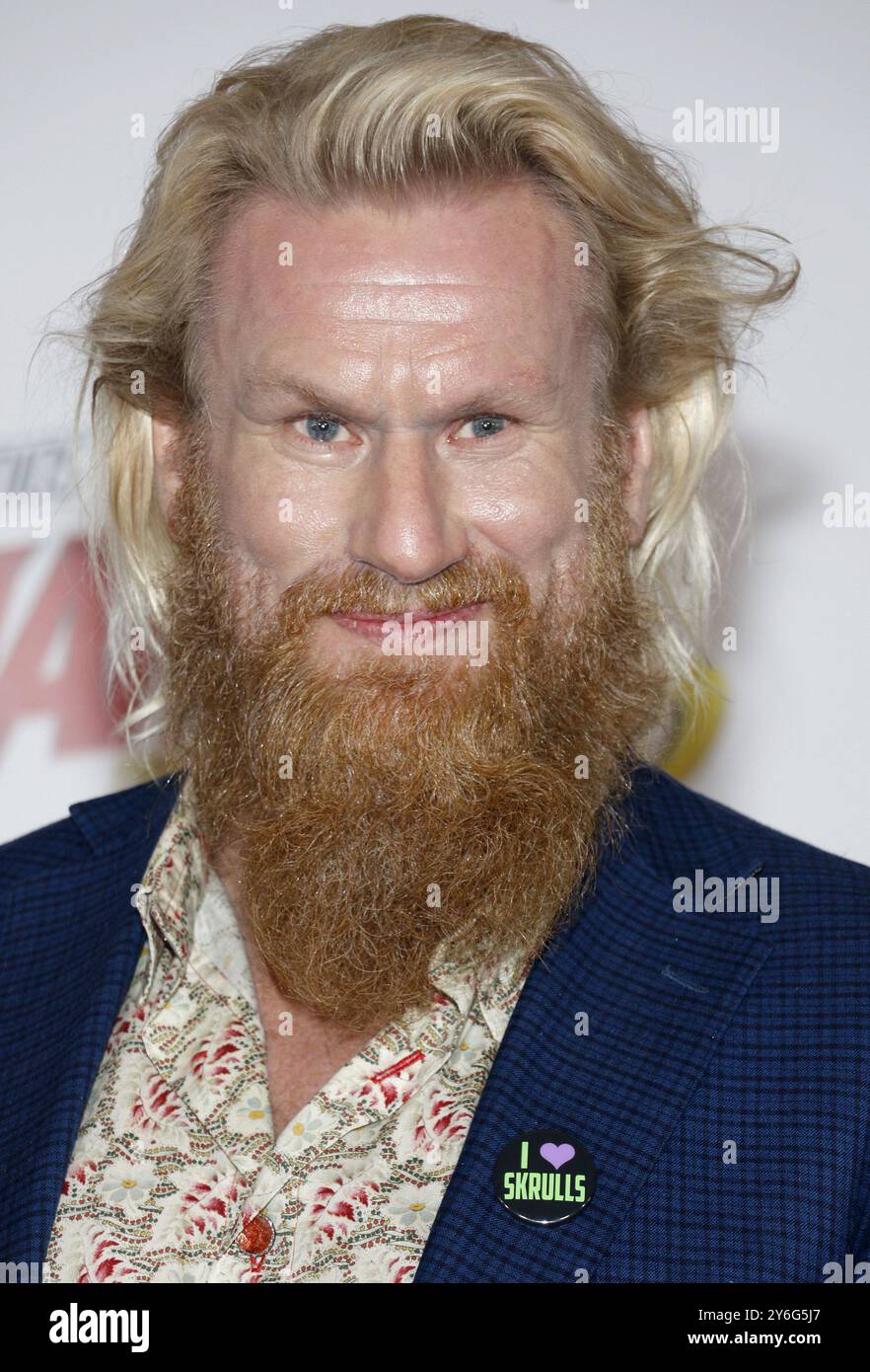 Remt Rune Rune Temte at the Los Angeles premiere of 'Ant-Man And The Wasp' held ...