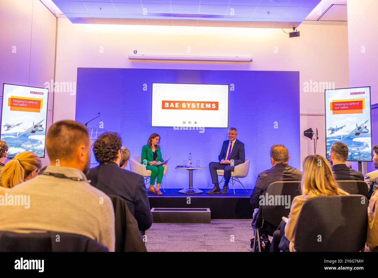 Liverpool, UK. 24 SEP, 2024. Luke Pollard MP speaks at the 