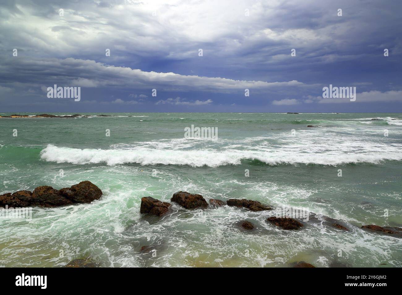 Indian ocean sea storm hi-res stock photography and images - Alamy