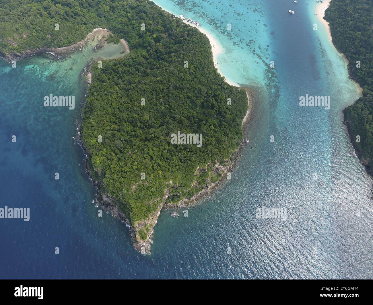 Aerial top down shot thai hi-res stock photography and images - Alamy