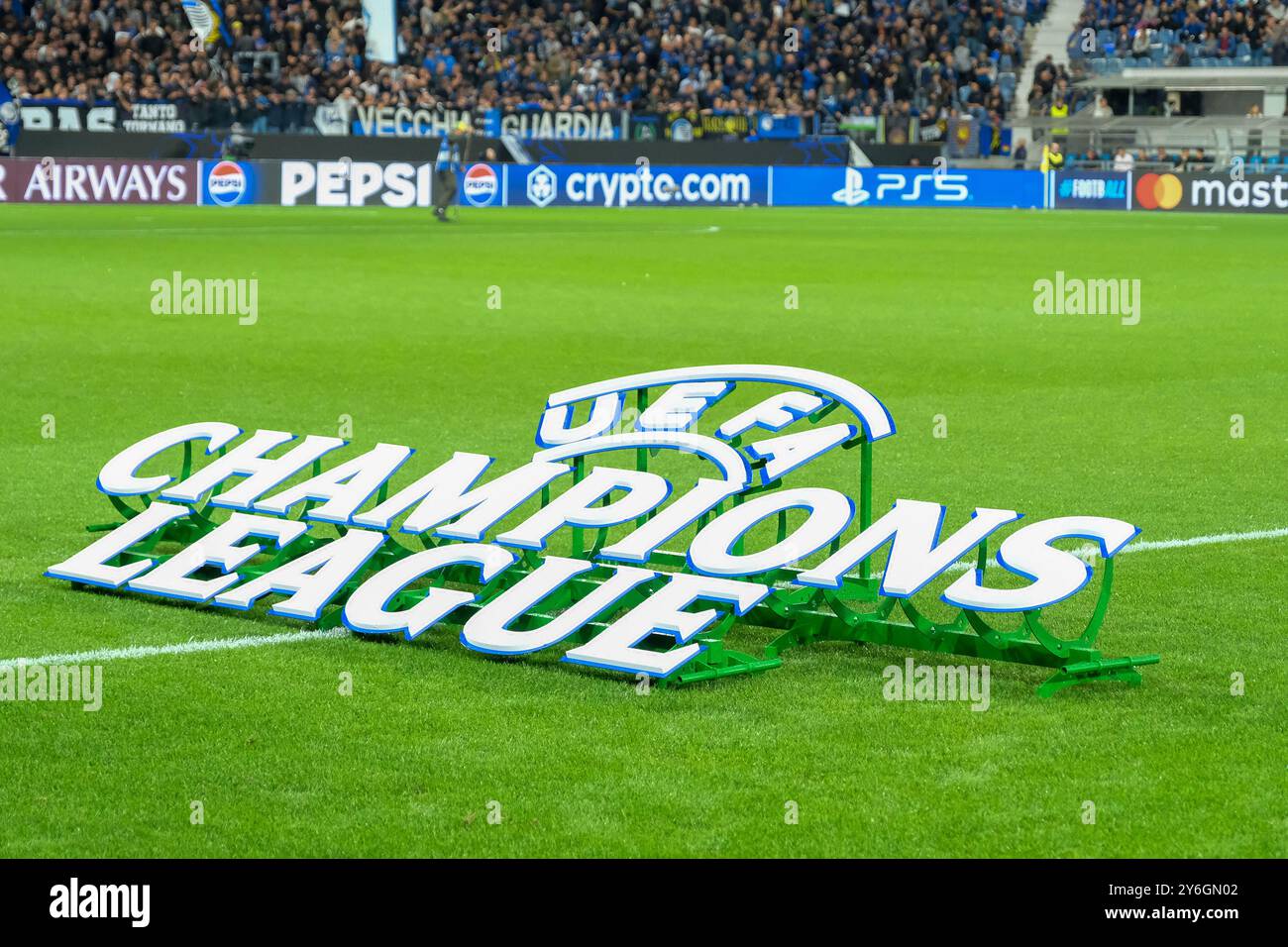 Official logo of UEFA Champions League 2024/2025 - League Phase MD1