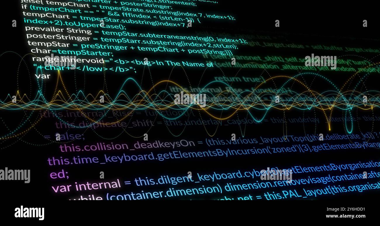 Image of circuit board and digital data processing over computer servers Stock Photo