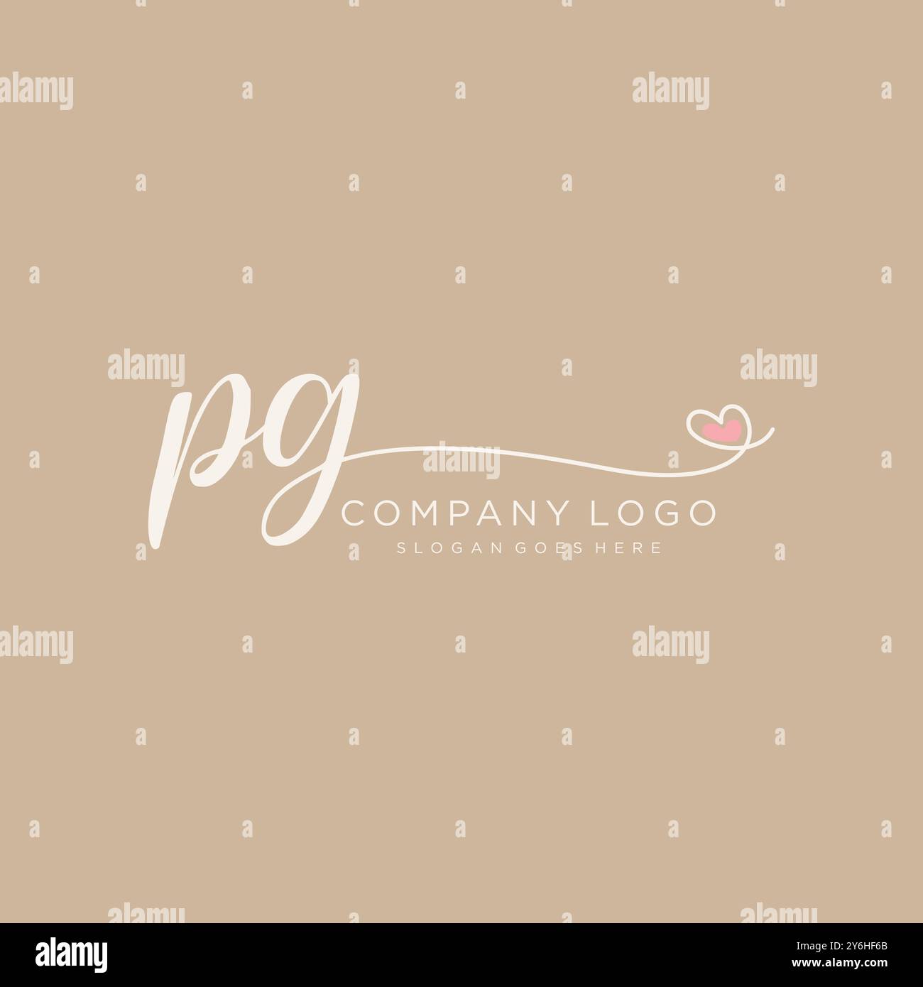 Initials pg Stock Vector Images - Alamy