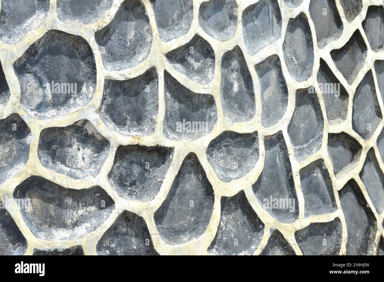 Rockwall Pattern texture and pattern on the rock wall Stock Photo - Alamy