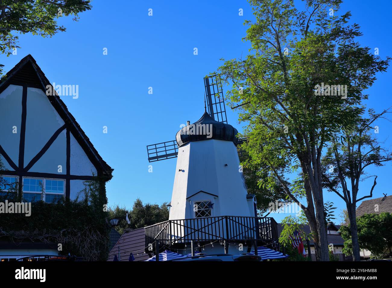 The Danish capital of America, Solvang CA Stock Photo