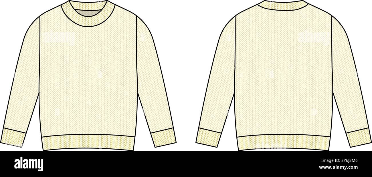 Knit sweater vector template illustration Stock Vector Image Art Alamy Knit sweater vector template illustration Stock Vector Image Art Alamy