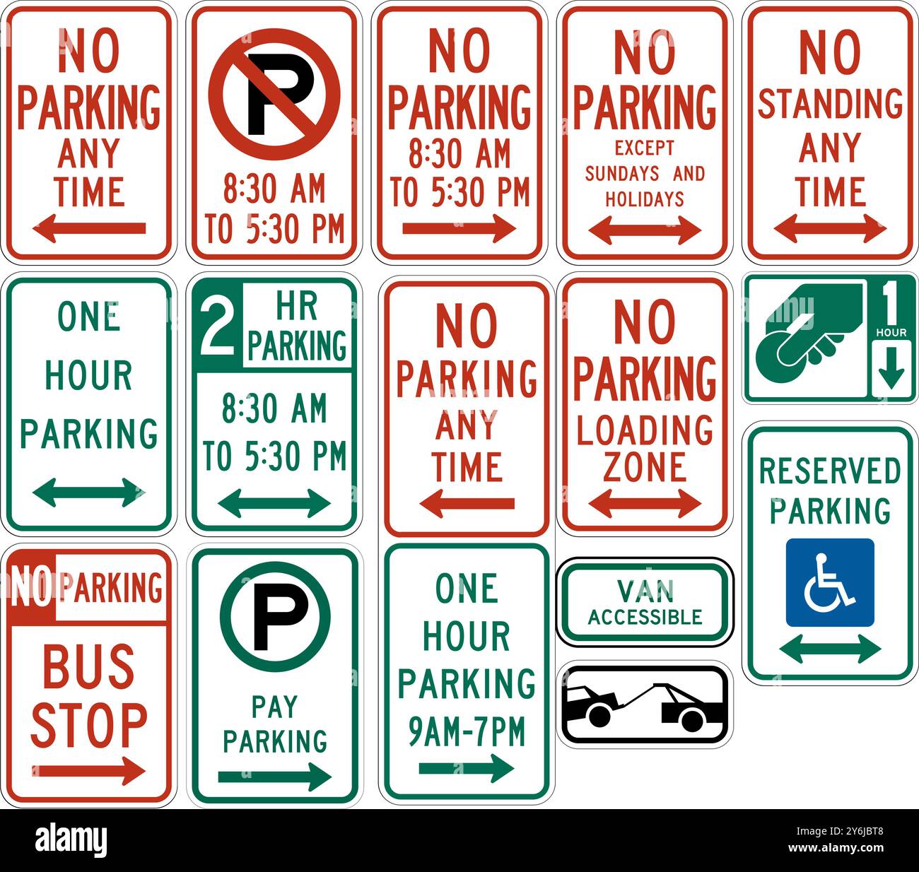 Reserved parking signs Stock Vector Images - Alamy