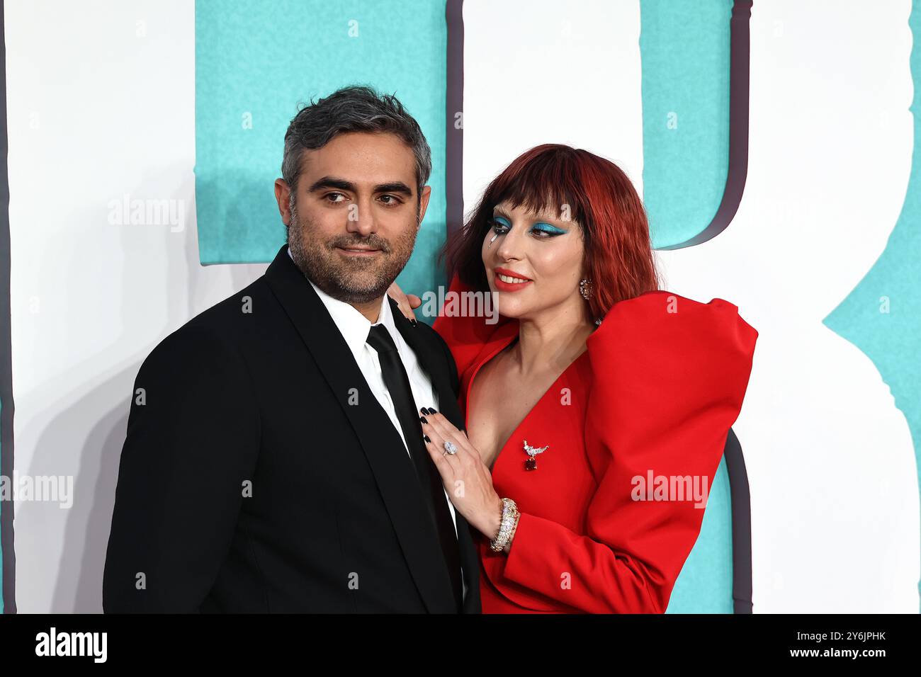 Michael Polansky and Lady Gaga, Joker: Folie A Deux - UK Premiere