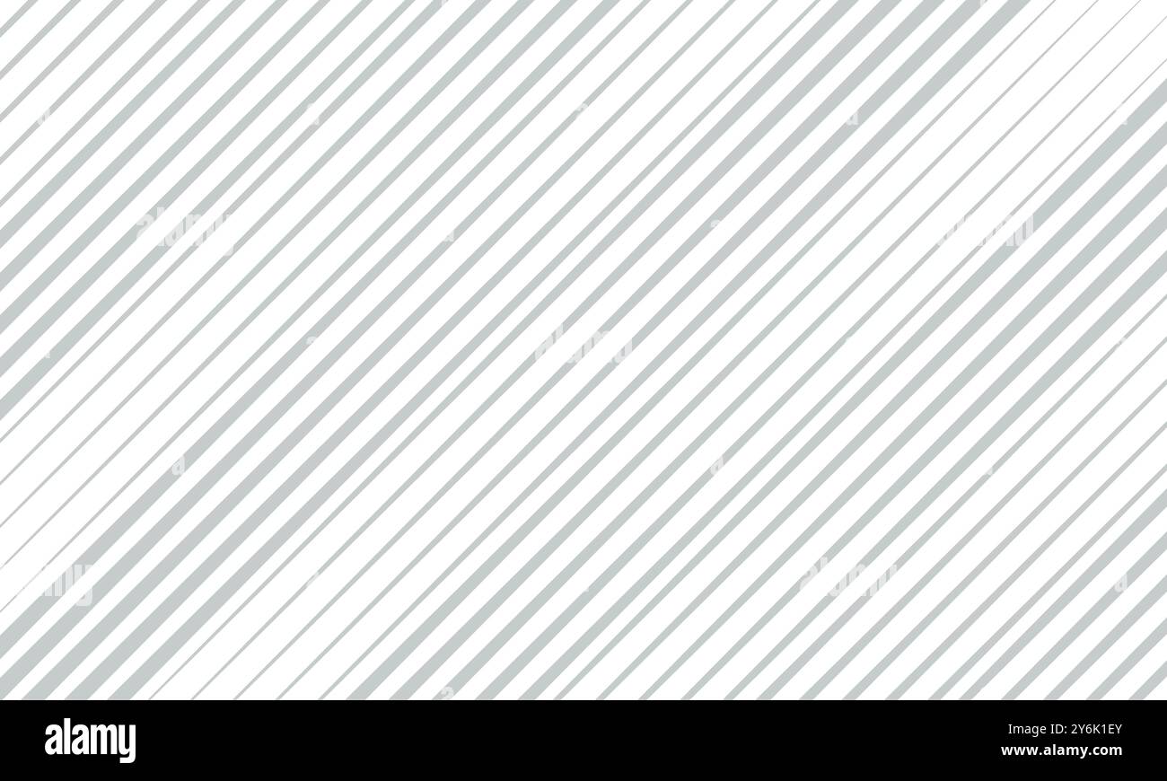 Abstract background with grey diagonal lines Stock Vector