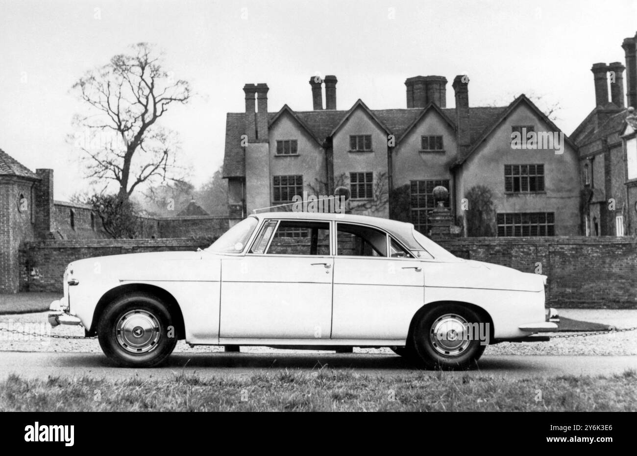 The Rover 3-litre coupe from teh passenger car range of Britain's Rover ...