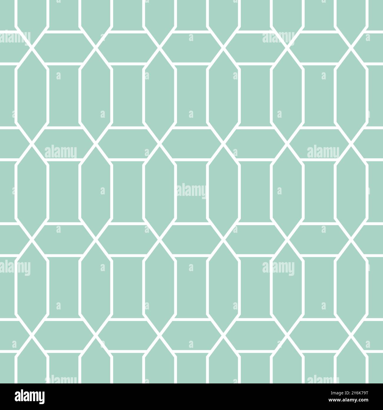 Contemporary geometric shapes simple pattern Stock Vector