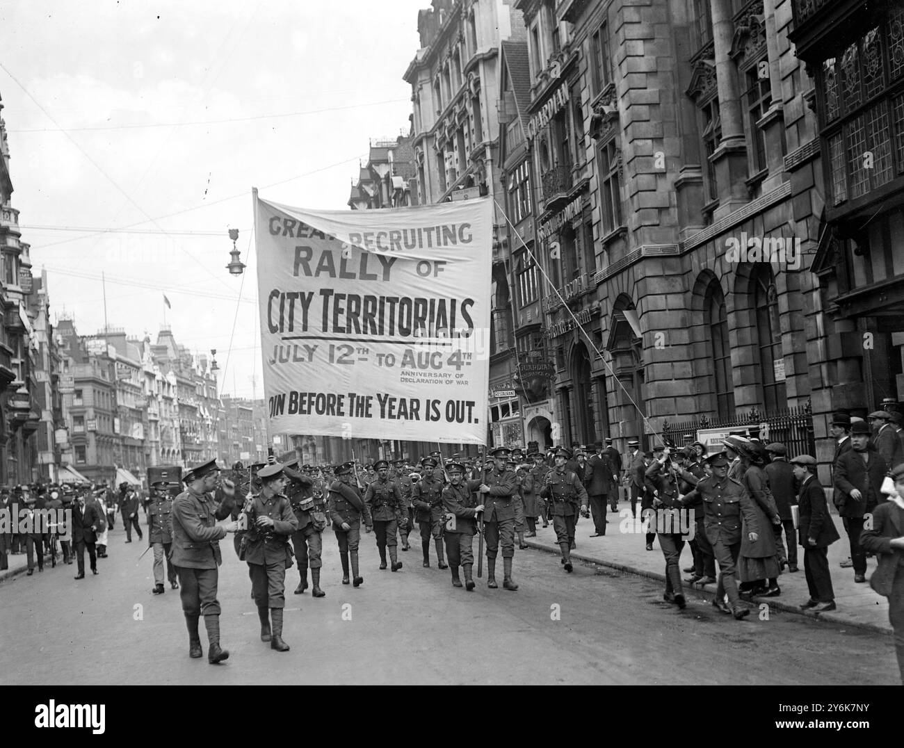 Recruitment Rally Great Recruiting Rally in London Stock Photo - Alamy