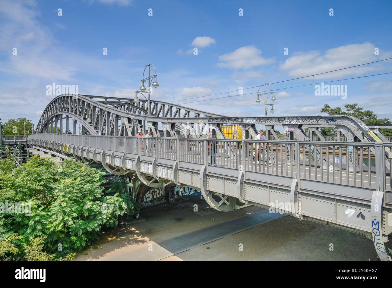 Bösebrücke, Bornholmer Straße, Mitte, Berlin, Deutschland Stock Photo