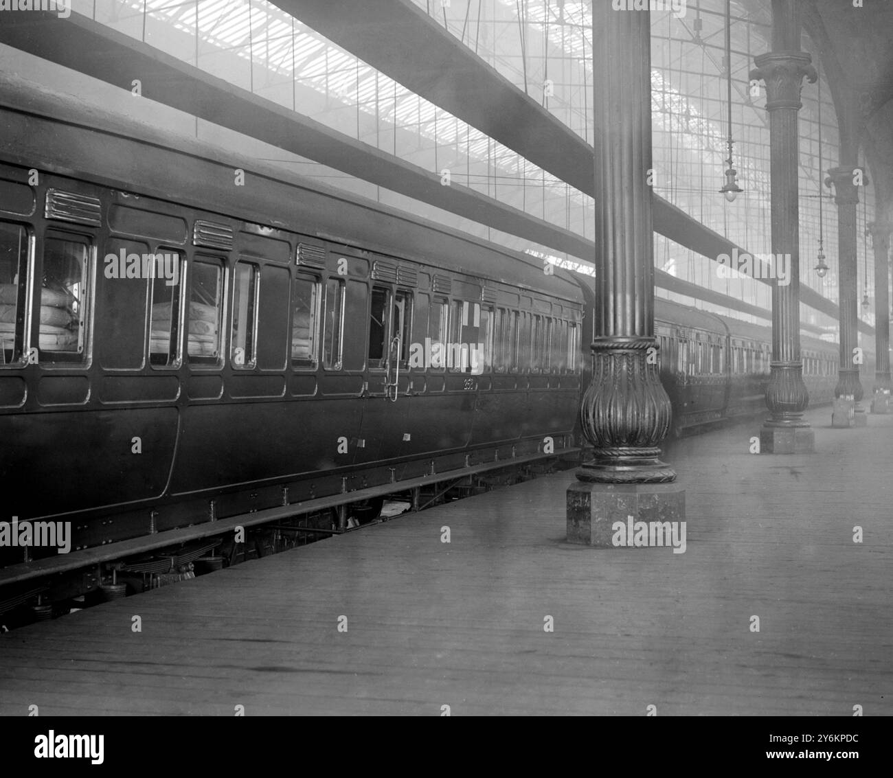 The London, Brighton and South Coast Railway Hospital Train Stock Photo ...