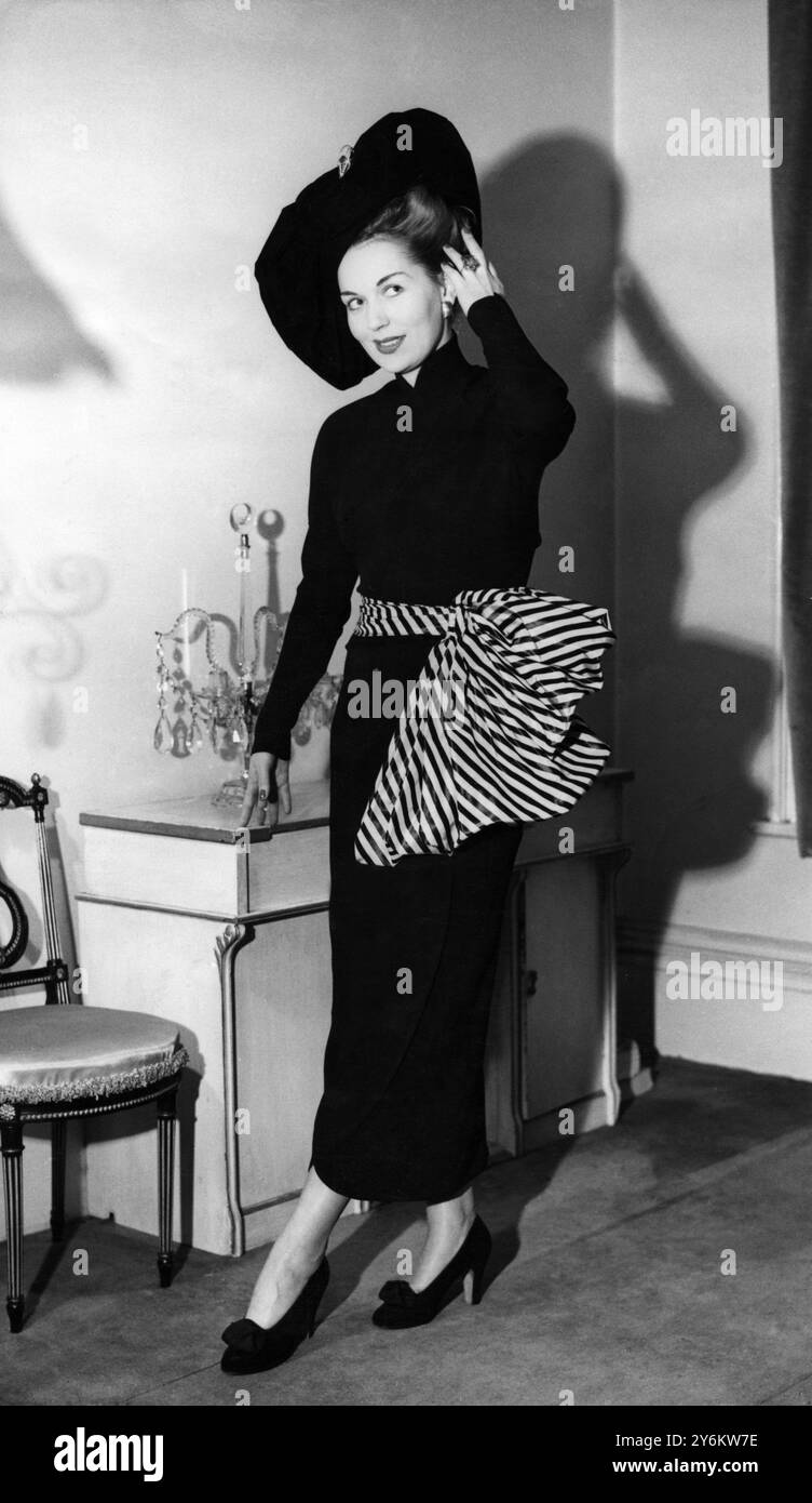 A striped dress Black and White Stock Photos & Images - Alamy