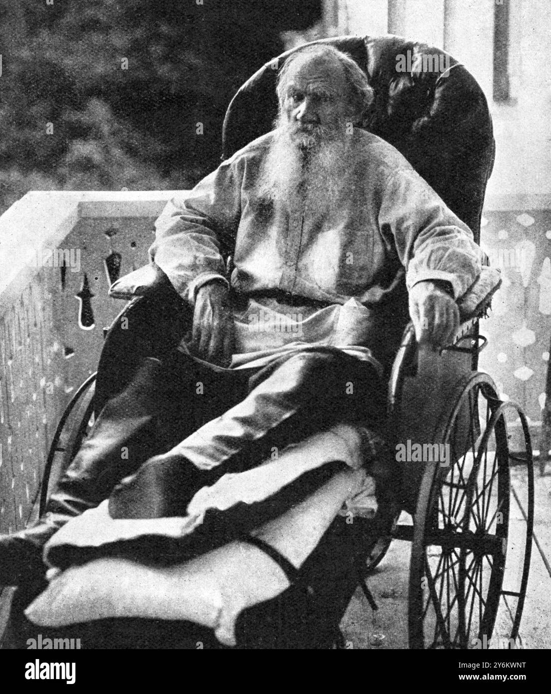 The forbidden celebration of Count Tolstoy's eightieth birthday . 03 ...
