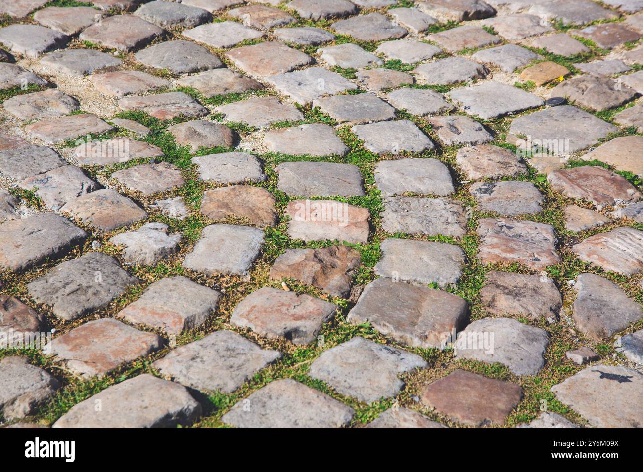 Paved floor Stock Photo