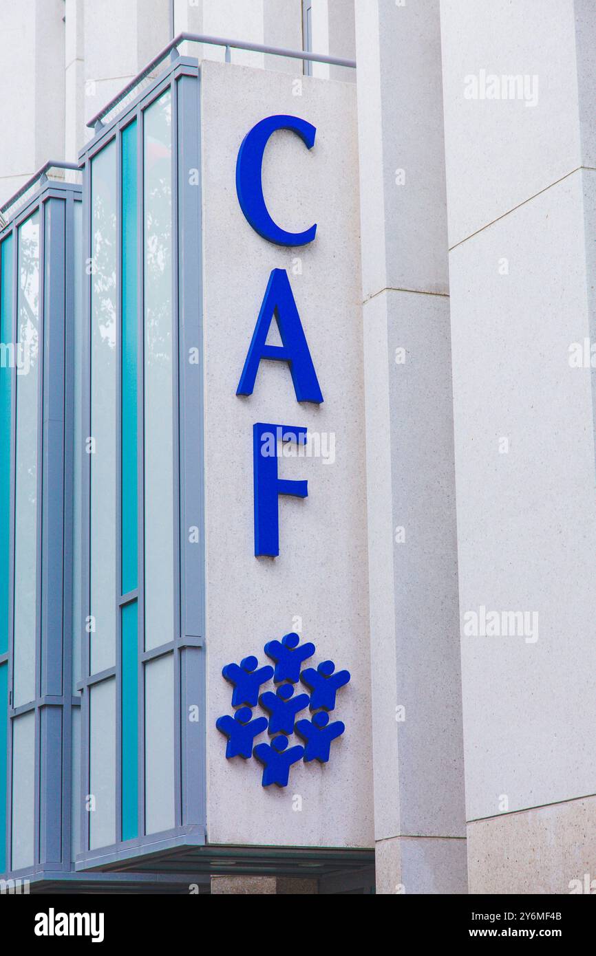 Caf business logo hi-res stock photography and images - Alamy