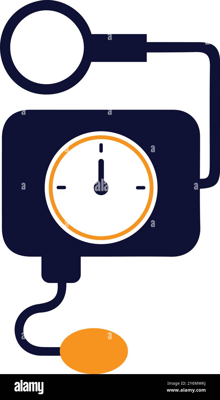 pressure, digital blood pressure, Blood Pressure Meter Icon Stock ...