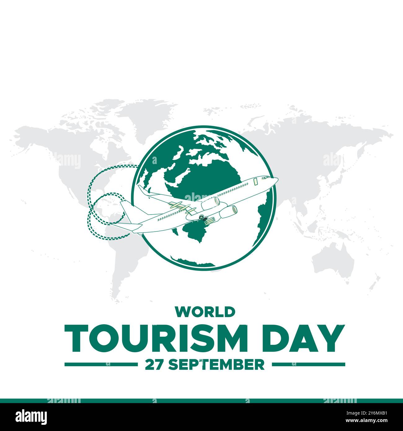 World Tourism Day, 27 September, banner, post, poster, social media ...