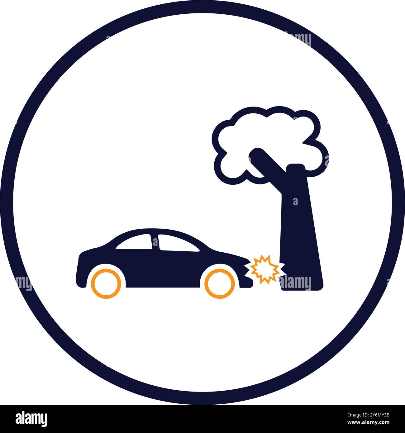 car, tree, accident, car accident, car accident with tree, car knock ...