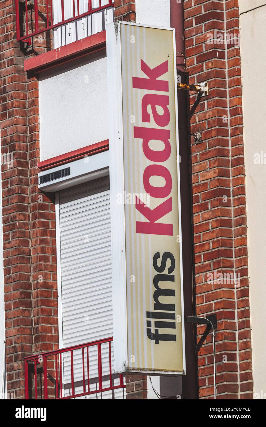 Kodak コダック 電飾看板 昭和レトロ カメラ屋 当時物