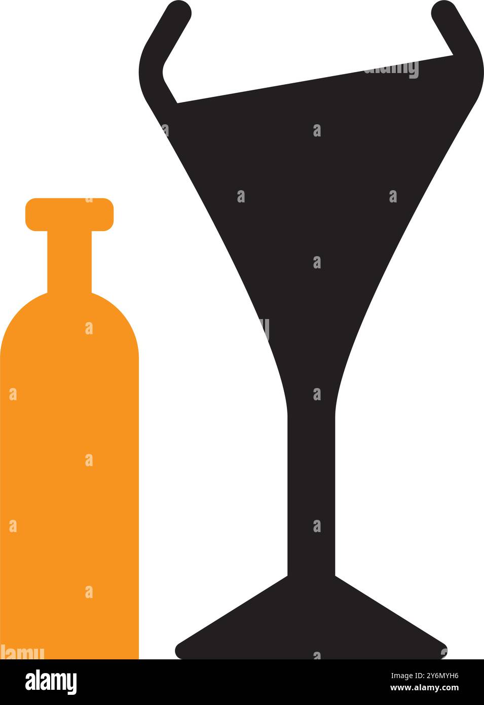 drink, cup, bottle, cup, cocktail icon Stock Vector