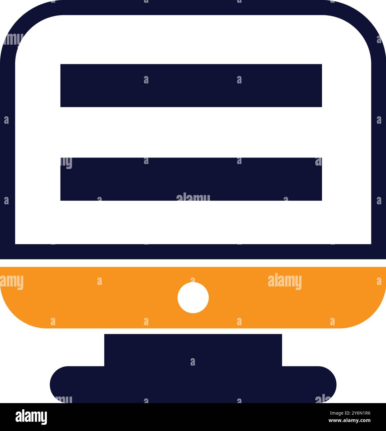 computer, pc, desktop, cpu, monitor, computer pc desktop icon Stock ...