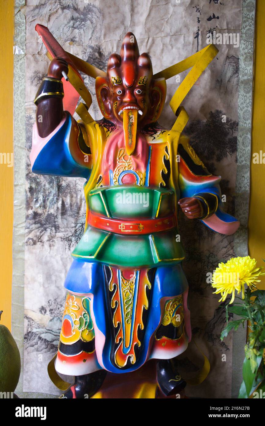 Vietnam, Hoi An, Guan Yu Temple Stock Photo