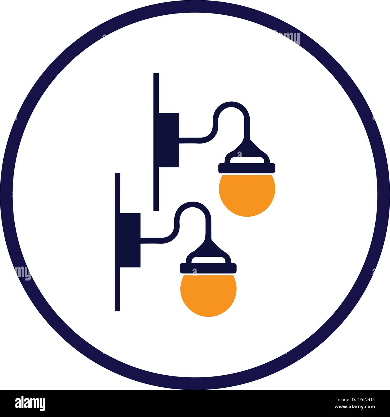 table lamp, light, desk light, desk lamp icon Stock Vector
