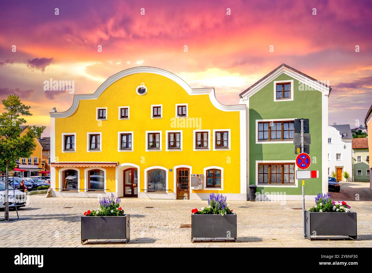 Old city of Dietfurt, Germany Stock Photo