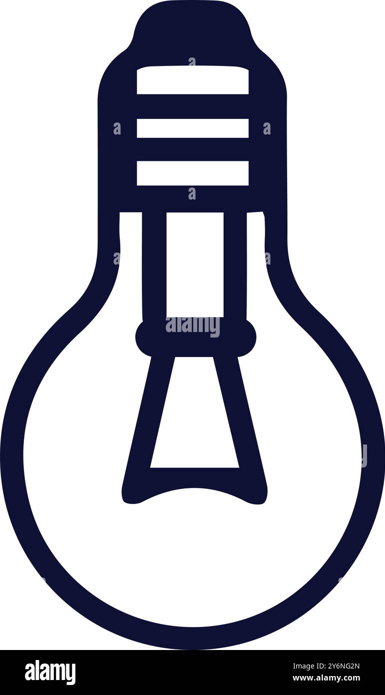 bulb, electric bulb, idea, electric bulb icon Stock Vector