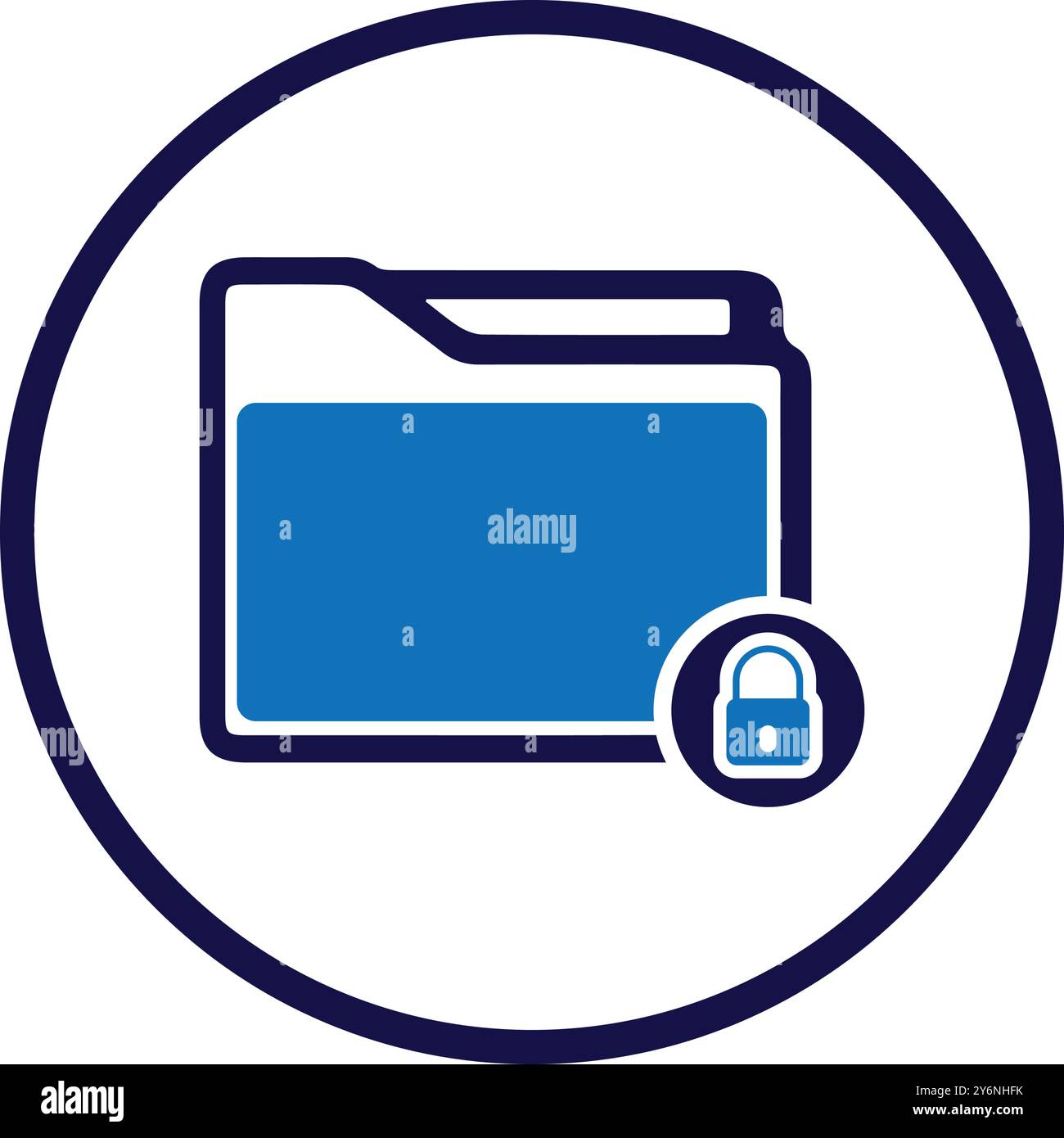 folder, access, tick, secure, lock, security, folder access security icon Stock Vector