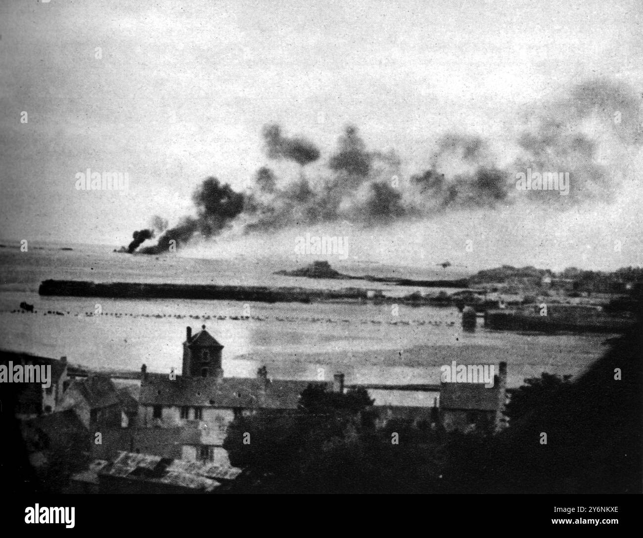 The citadel, last enemy held strong point in St Malo, captured. The ...