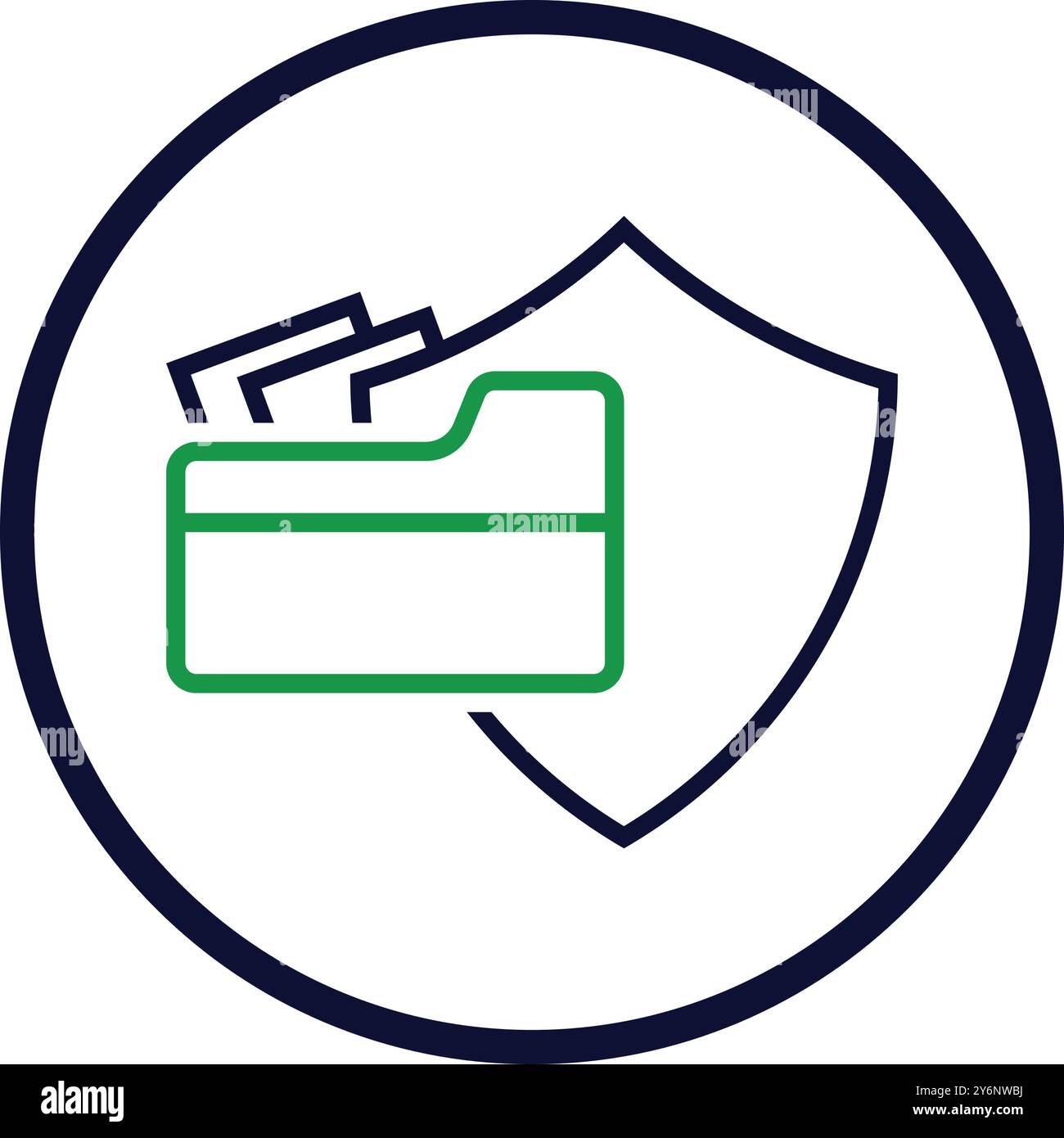 folder, tick, secure, security, web, web folder, information web folder security shield icon-19 Stock Vector