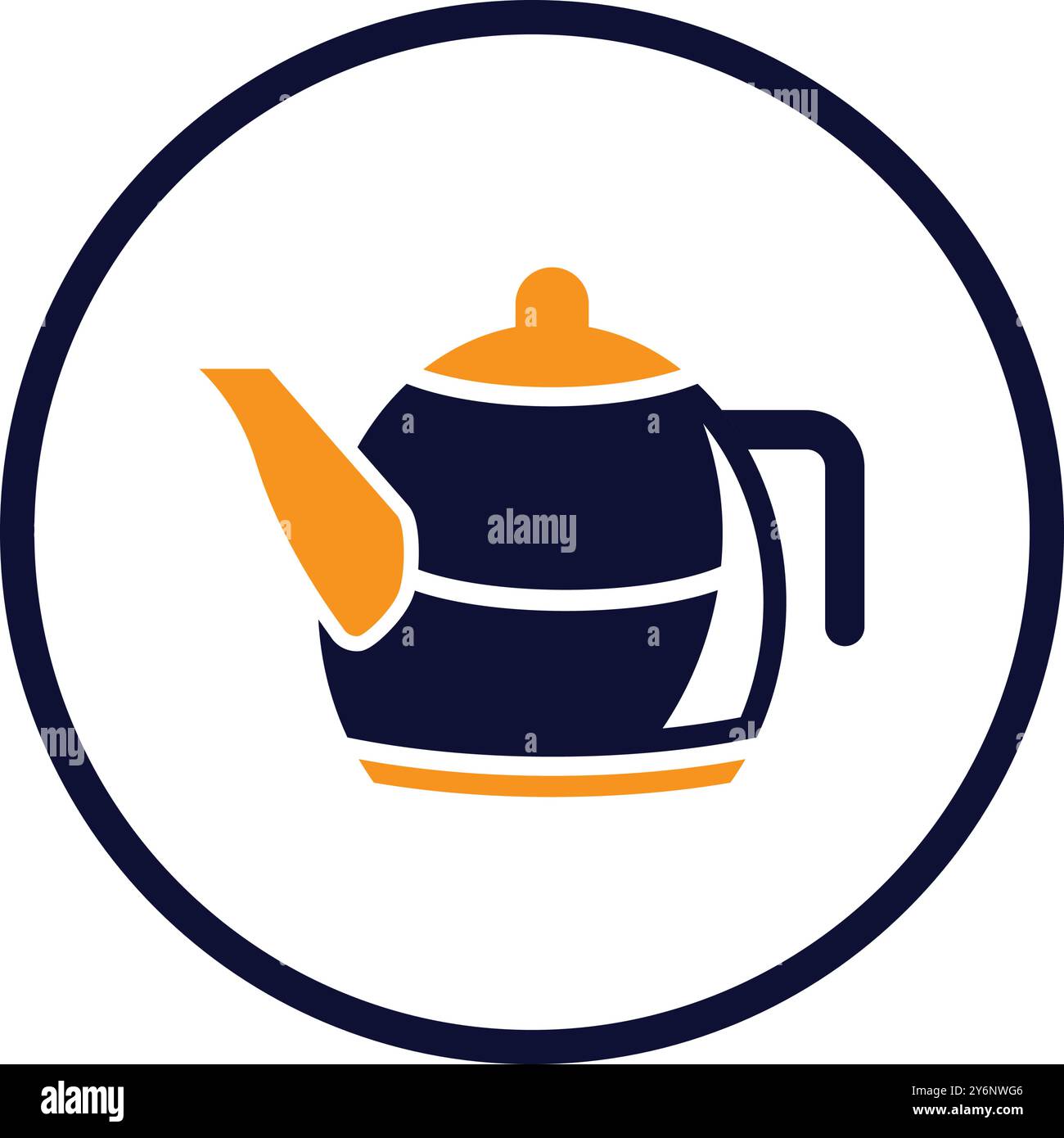 Electric Kettle, Boiling kettle, kettle teapot with degrees icon Stock Vector