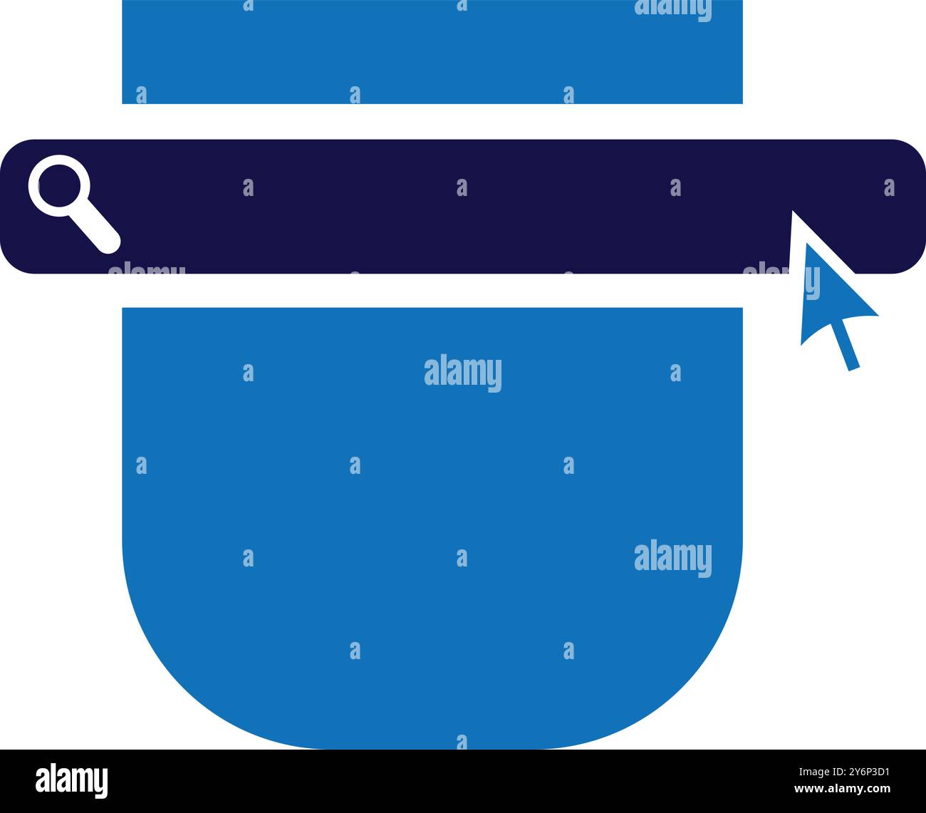 web menu, click, menu, nav bar, menu scrolling icon Stock Vector