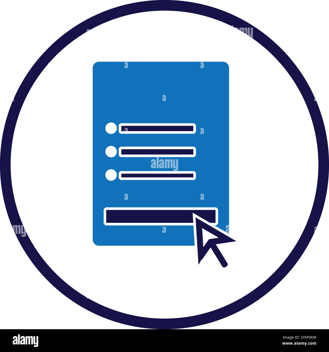 web menu, click, menu, nav bar, menu scrolling icon Stock Vector