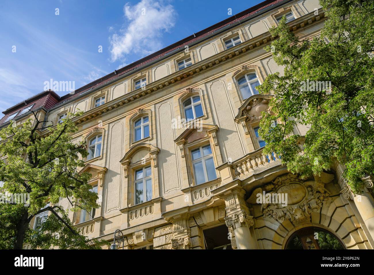 Stiftung Wissenschaft und Politik, Ludwigkirchplatz, Wilmersdorf, Charlottenburg-Wilmersdorf, Berlin, Deutschland Stock Photo