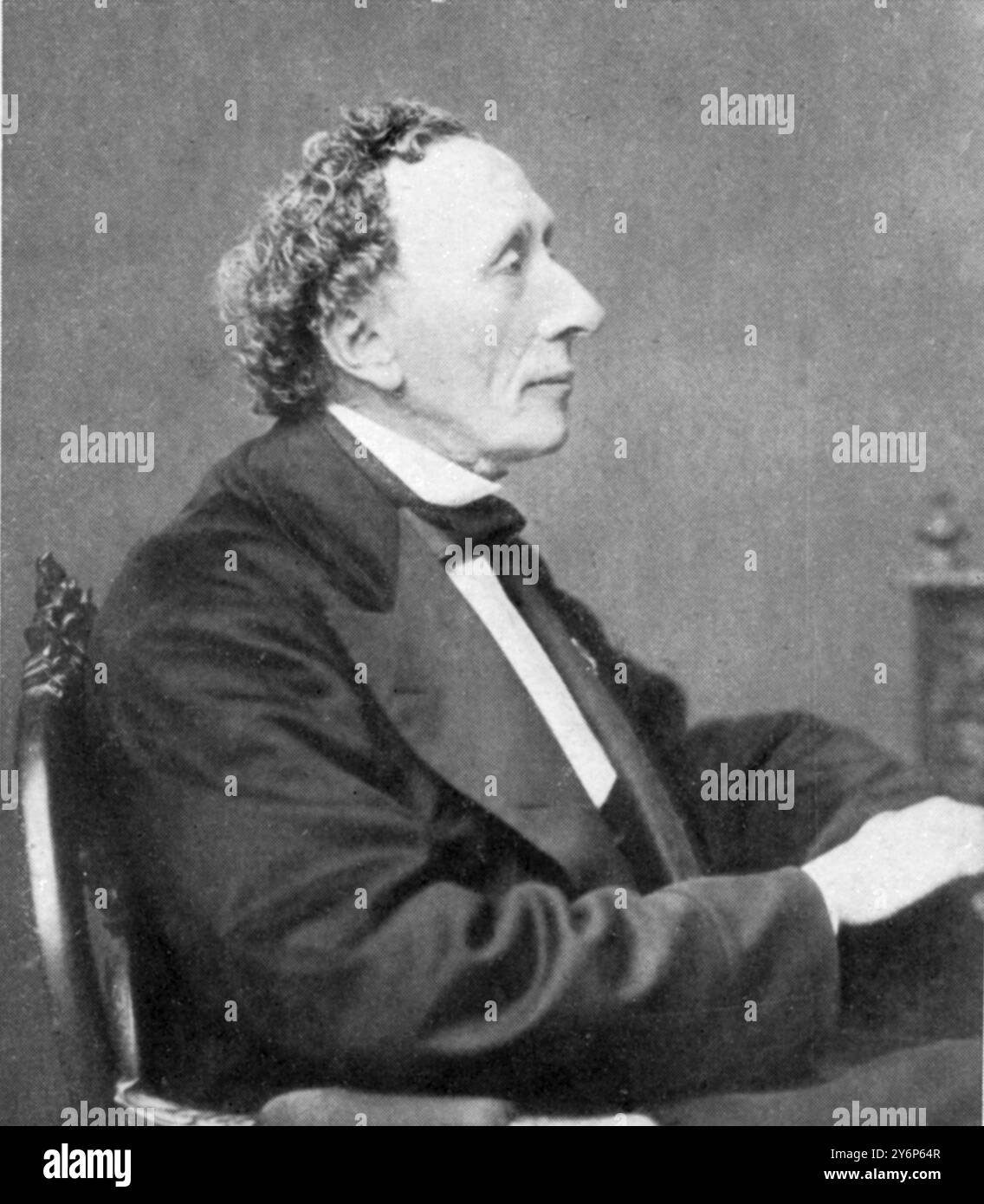 Hans Christian Andersen, danish fairy tale writer. He was born at